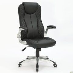 Кресло руководителя Parker кожзам черный