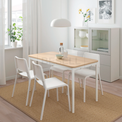 Столовый комплект TOMMARYD / TEODORES IKEA Белый реальная фотография