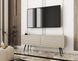 Тумба під телевізор Perfect Home Оро / Oro 2-дверна з чорними ніжками RTV135 MDF Бежевий жива фотографія