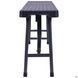 Лавочка складная Джили пластик Rattan Black
