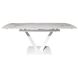 Стол раскладной ELVI GOLDEN JADE Concepto 120(180)x80 Керамика Глянец Белый