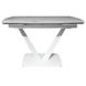 Стол раскладной ELVI GOLDEN JADE Concepto 120(180)x80 Керамика Глянец Белый
