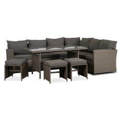 Комплект садових меблів  GEORGIA Mebel Elite Сірий