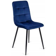 Стул PERU Velvet Mebel Elite Темно-синий реальная фотография
