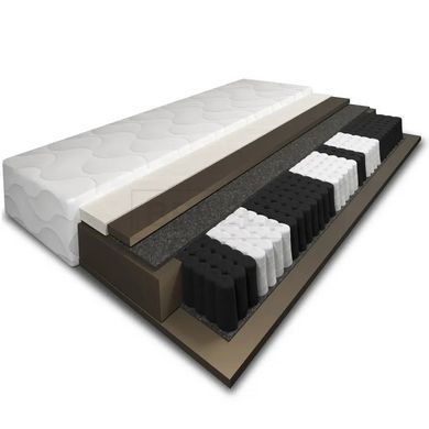Матрац LAGUNA 7 STREF Mebel Elite 140x200 см Білий жива фотографія