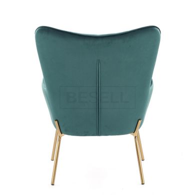 Кресло CASTEL 2 Velvet Halmar Зеленый