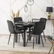 СтілецьIBIS Velvet Mebel Elite Чорний