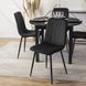 СтілецьIBIS Velvet Mebel Elite Чорний