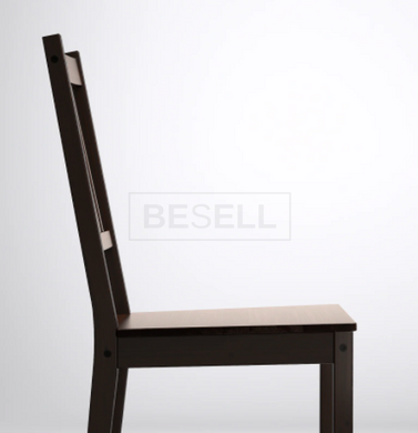 Столовий Комплект GAMLARED / STEFAN IKEA Світла патина / Коричнево-чорний жива фотографія