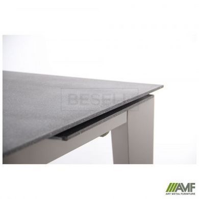 Стол раскладной Jonathan beige AMF 130(180)X80 stone Granite taupe реальная фотография