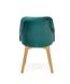 Кресло TOLEDO 2 Нalmar Темно-зеленый