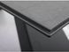 Стол Обеденный WESTIN CERAMIC Signal PIETRA DI SAVOIA 160(240)X90 Свет Серый Мат / Черный Мат
