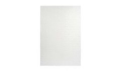 Ворсовой Ковер Vivica Arhome с геометрическим рисунком 80х150 Белый реальная фотография
