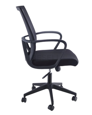 Компьютерное кресло PAUL Intarsio Черный реальная фотография