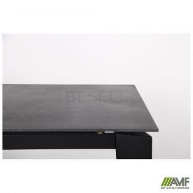 Стол раскладной Jonathan beige AMF 130(180)X80 stone Granite taupe реальная фотография