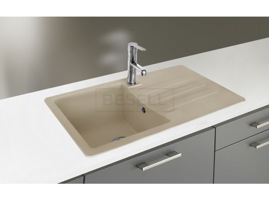 Кухонна мийка Genesis MARIN SMC Alveus 81x50x21 Бежевий