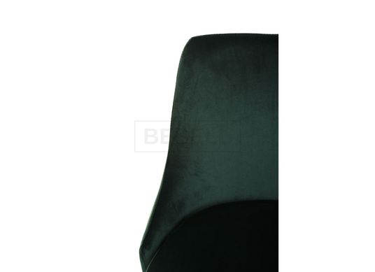 Полубарный стул B-128 Vetro Изумрудный Вельвет реальная фотография