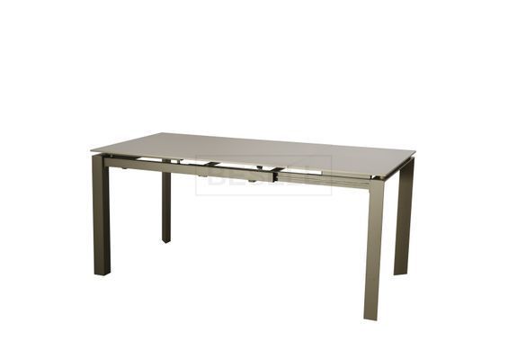Стол Обеденный MALMO CERAMIC Lime stone beige matt + Sahara Bjorn 120(170)х80 Беж реальная фотография