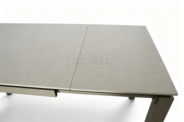 Стол Обеденный MALMO CERAMIC Lime stone beige matt + Sahara Bjorn 120(170)х80 Беж реальная фотография