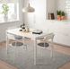 Столовий комплект MELLTORP / ADDE IKEA Білий
