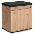 Тумба для обуви PARMA  Mebel Elite 50  Дуб артизан/Графит