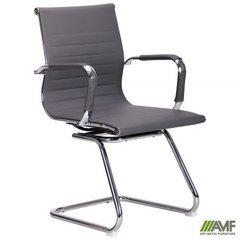 Кресло офисное Slim CF AMF Хром Серый реальная фотография