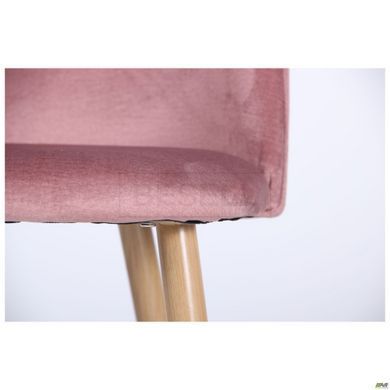 Стул Sherry beech Velvet AMF Розовый реальная фотография