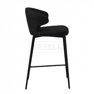 Полубарный стул KEEN Concepto Ткань Черный реальная фотография