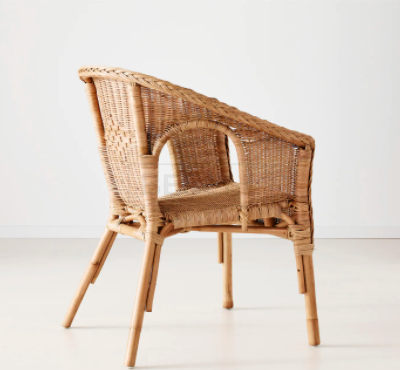 Крісло AGEN IKEA Ротанг / Бамбук жива фотографія