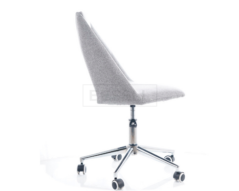 Кресло поворотное PAX Signal Серый Ткань реальная фотография