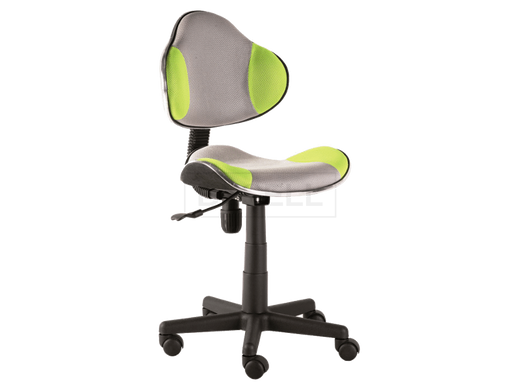 Компьютерное кресло Q-G2 Signal Серый / Зеленый реальная фотография