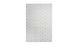 Ворсовой Ковер Vivica Arhome с геометрическим рисунком 80х150 Белый/Антрацит реальная фотография