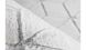 Ворсовой Ковер Vivica Arhome с геометрическим рисунком 80х150 Белый/Антрацит