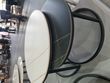 Журнальний столик FERRANTE B Кераміка Signal 80x80 Ефект Мармуру Білий/Чорний /Чорний Мат жива фотографія