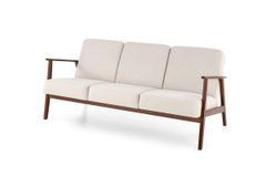 Диван трехместный HALMAR MILANO 3S 175 см - светло-бежевый.