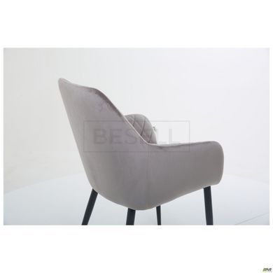 Крісло Venera Velvet AMF Сірий жива фотографія