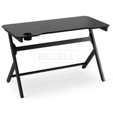 Ігровий стіл MEBEL ELITE BLECK 120 см Чорний жива фотографія