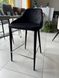 Полубарный стул ELIZABETH Concepto Ткань Черный реальная фотография