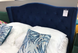 Кровать ASPEN Velvet Signal 160x200 Синий