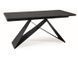 Стіл Обідній WESTIN CERAMIC Signal 160(240)X90 Ефект Дерева / Чорний