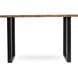 Стол ALTE Mebel Elite 120х65 см Дуб рустик / черный