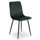 Стул бархатный MEBEL ELITE FORIS Velvet Зеленый реальная фотография
