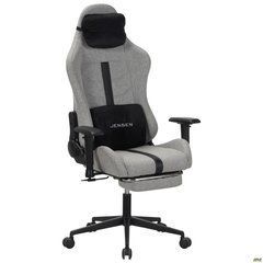 Кресло VR Racer Textile Jensen темно-серый