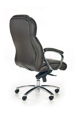Комп'ютерне крісло FOSTER Halmar Темно-коричневий жива фотографія