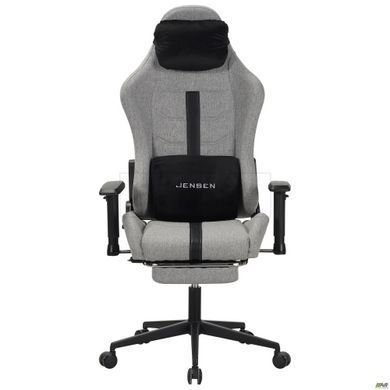 Крісло VR Racer Textile Jensen темно-сірий