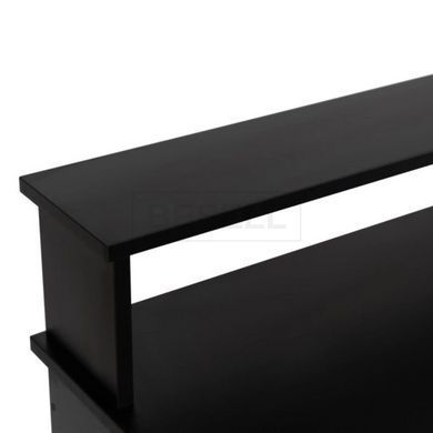 Ігровий стіл MEBEL ELITE RED 136 см Чорний жива фотографія