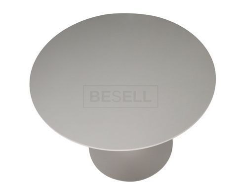 Стіл ODIN CERAMIC  Intarsio 90х90 бежевий мат/кашемір жива фотографія