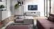 Комод Perfect Home Новая/Nova 2-дверный с 2 ​​ящиками и черными ножками KSZ104 Серый