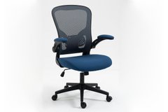 Компьютерное кресло Q-333 Signal Голубой/ Черный реальная фотография