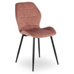 Стул бархатный MEBEL ELITE IRYS Velvet Розовый реальная фотография